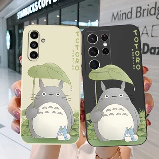 Capa Para Samsung Galaxy A03 core A03S A04S A13 4G A14 A34 A54 5G Telefone De Silicone Macio totoro Fofo