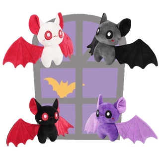 Morcegos De Halloween Premium Plushie Cartoonish E Adoráveis