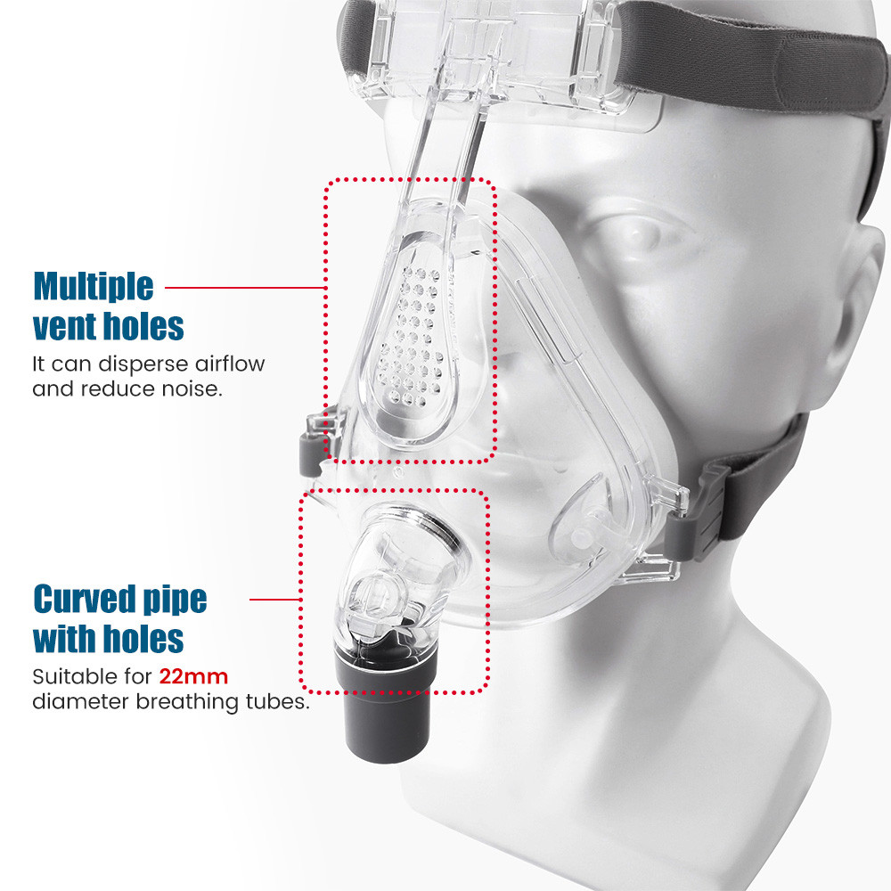 Máscara CPAP Nasal Salorie Acessórios Para Uso Em Apnéia Do Sono E ...
