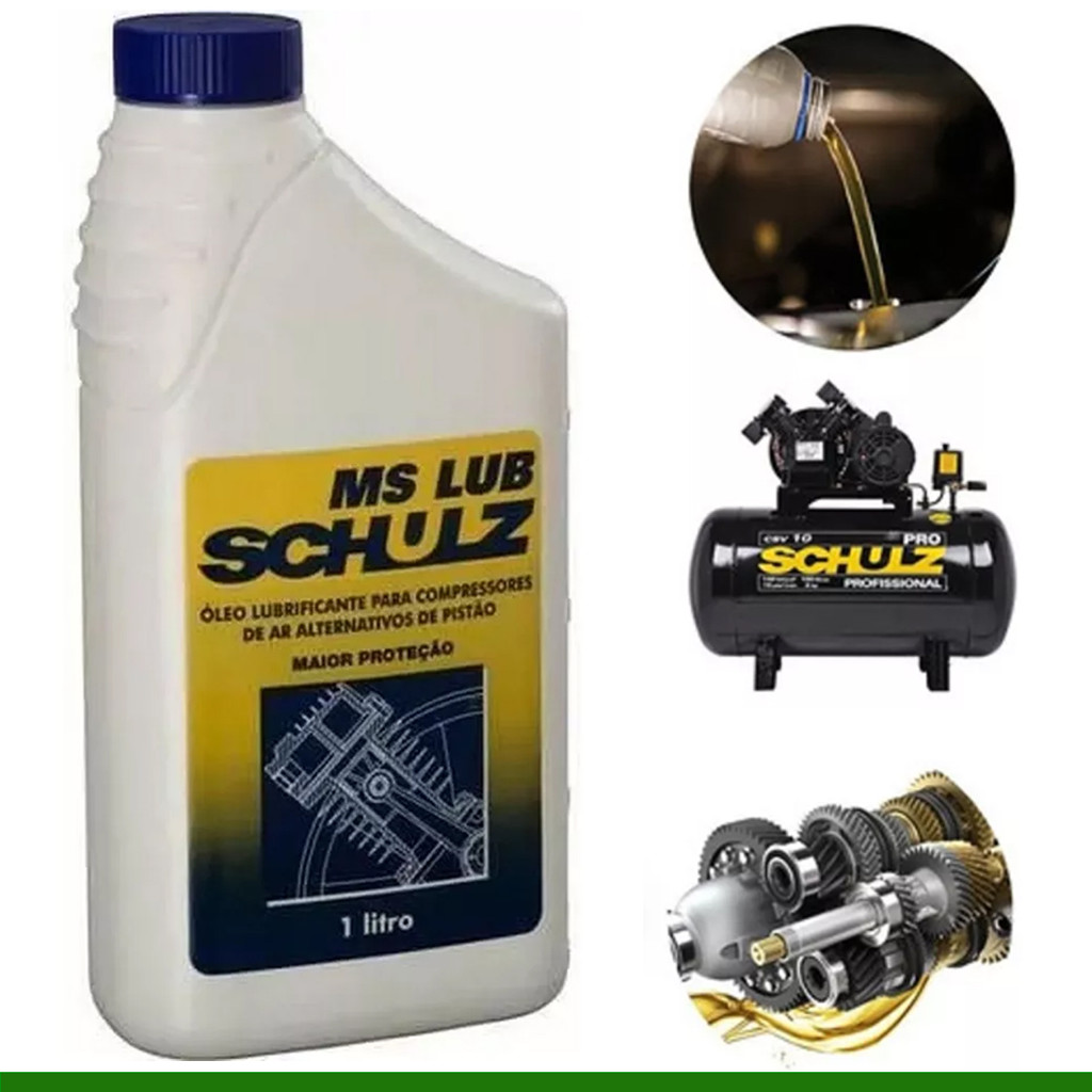 Óleo Lubrificante Para Compressor De Pistão 010.0011-0