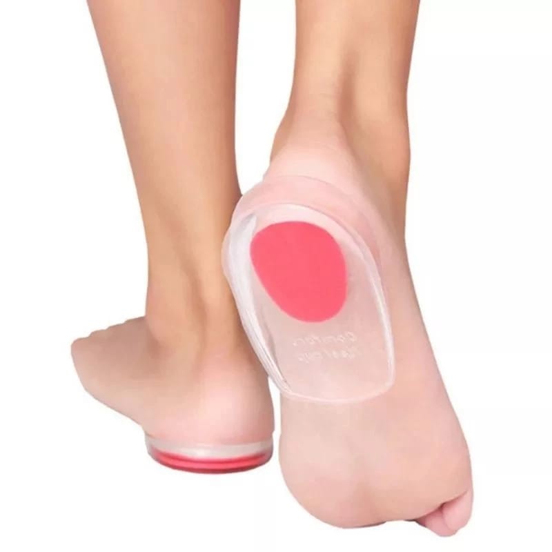 PALMILHA GEL DE SILICONE CALCANHAR TENDINITE FASCITE ORTOPÉDICA ...