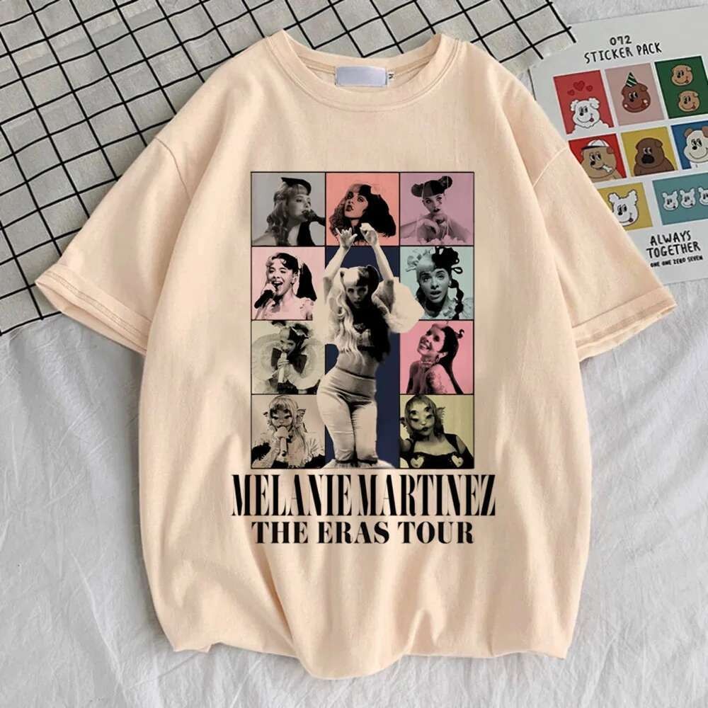 Melanie Martinez top tees Menina Estética streetwear Gráfico anime