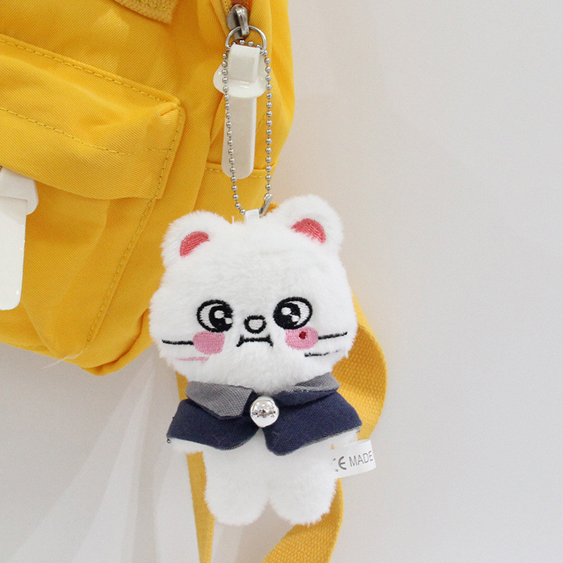 アイドル SKZOO PLUSH BACKPACK BbokAri Kpop Stray Kids Escola Mágica Boneca De Pelúcia SKZOO Lobo CHAN