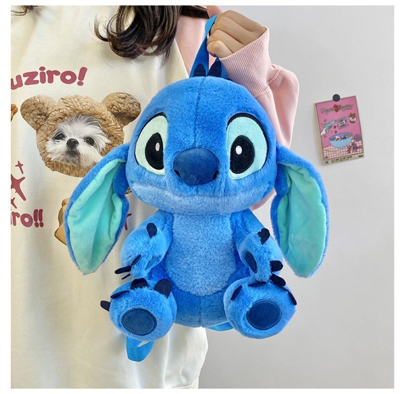 Anime Kawaii Ponto Brinquedos De Pelúcia Bluely Lilo & StetchSaco ...