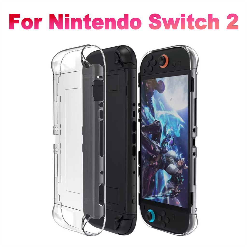 Tudo-Em-Um Transparente TPU Macio Para Nintendo Switch 2 Silicone À ...