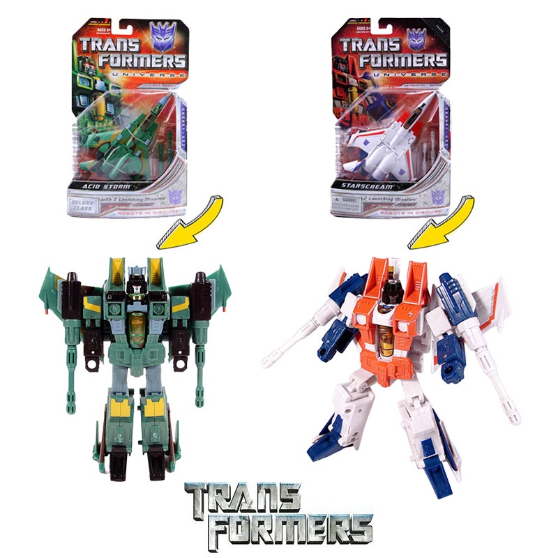 transformadores animados starscream