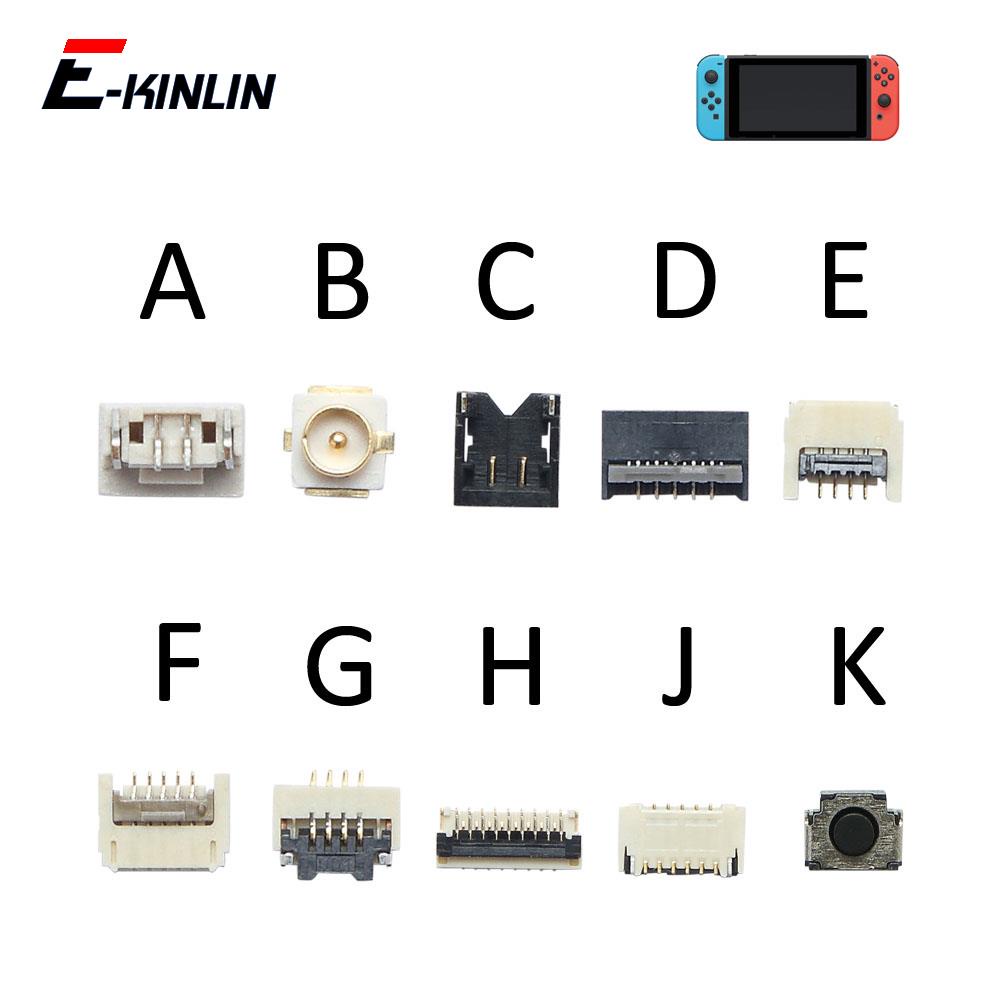 Peças De Reposição FPC Joy-Con Placa PCB Conector De Cabo Flexível Soquete Clipe Para Nintendo Switch NS