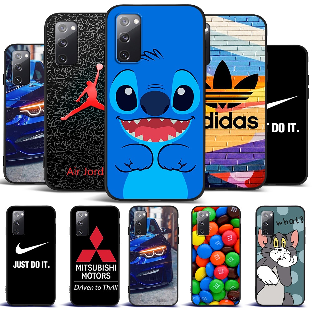 Estojo Para Samsung Galaxy S20 FE Silicone Phone Back Cover Preto Tpu Ponto dargon Carro