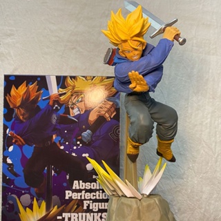 Bola de Dragão Série Perfeita APF Batalha Filho Goku Vegeta Troncos Cenário  Anime Ornamentos Figura