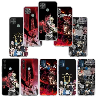 8ioiop Anime Black Clover Asta Caixa Telefônica Para Motorola Moto One Action Vision Hyper Fusion Zoom Plus Pro Power Macro