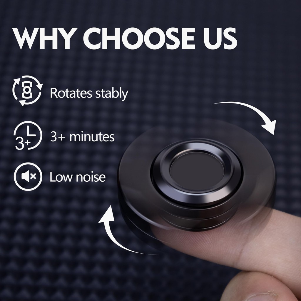 EDC Metal Fidget Slider Magnetico Push Stress Relief - Foto 11