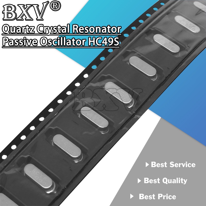 20PCS 4Mhz 6Mhz 8Mhz 12Mhz 16Mhz 20Mhz 24Mhz 4.000mhz 8.000mhz Novo Oscilador Passivo De Cristal De Quartzo SMD HC49S