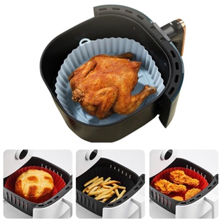 Forma em Silicone Para Air Fryer Reutilizável