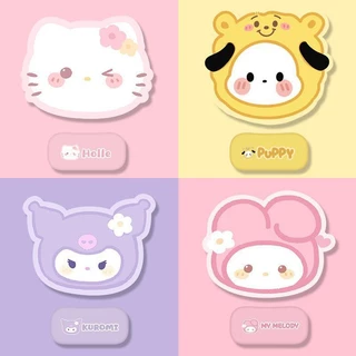 Kawaii Mouse Pad Anime Cute Cartoon Kuromi Hellokittys Espessado Não Deslizante Para Jogos De Computador De Mesa Laptop Teclado