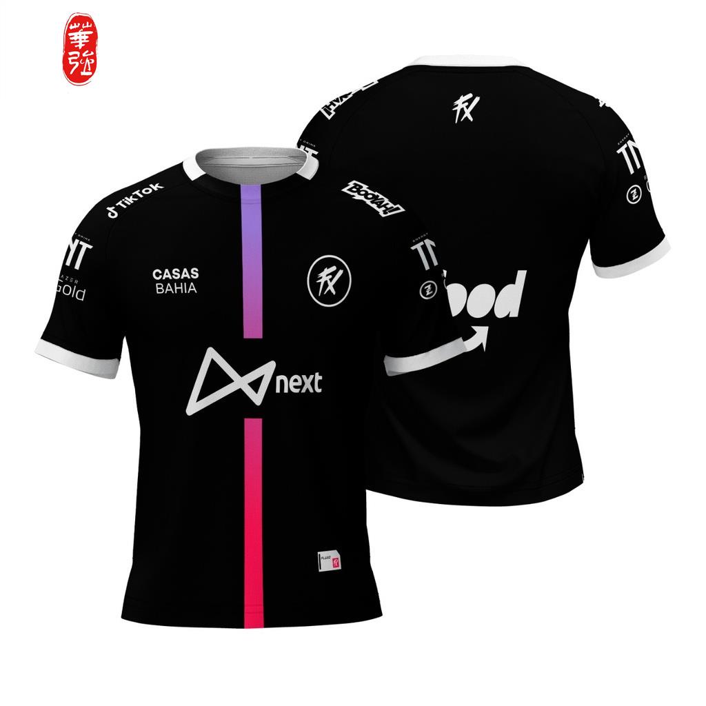 Camisa Camiseta Fluxo GG Fre Jogo Uniforme Full