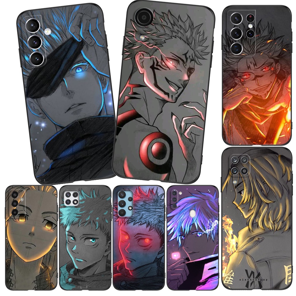 Capa Para Samsung Galaxy A04 4G A14 A34 A54 5G De Silicone Macia Telefone Jujutsu Kaisen Gojo Satoru