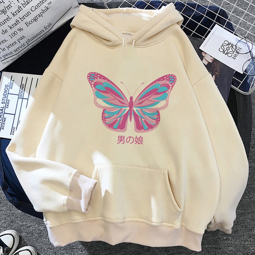 Femboy Capuzes Mulheres harajuku Suor y2k 2023 Camisolas Capuz Roupas Dos Anos 90