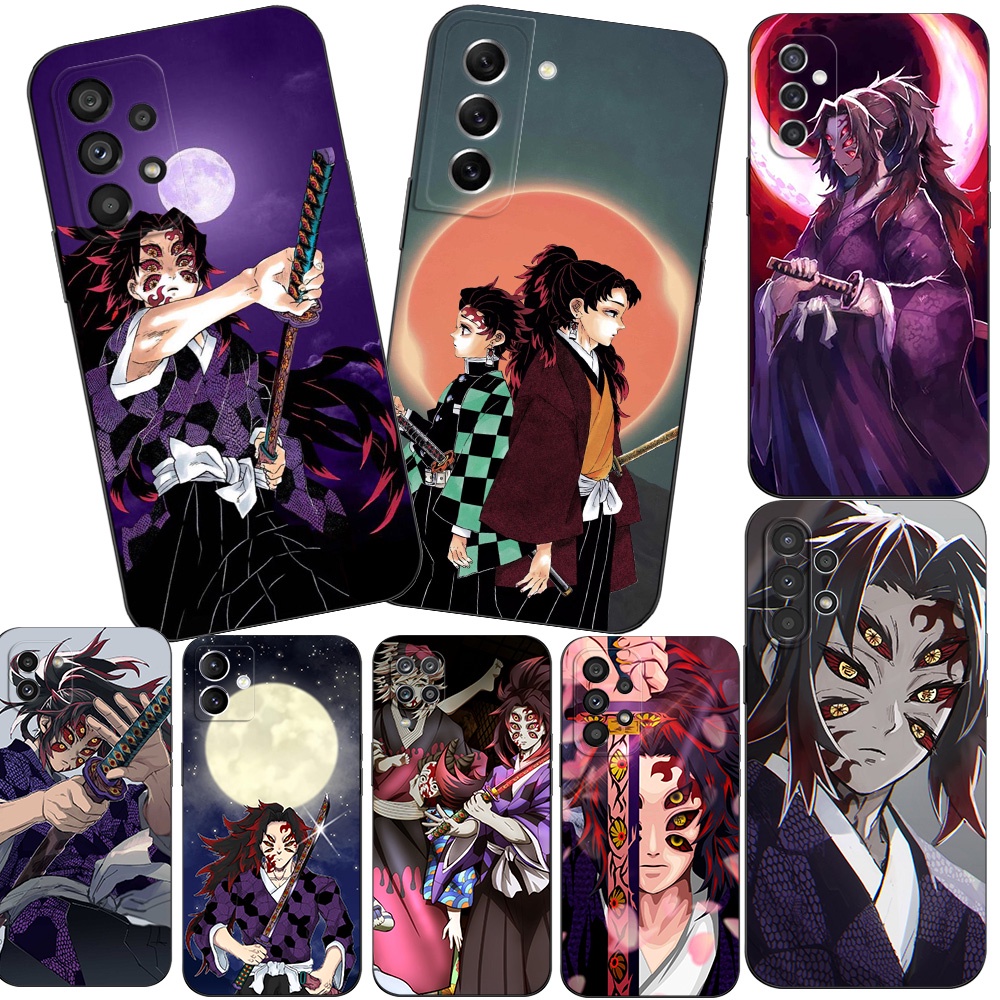 Capa Para Samsung Galaxy A24 M14 M62 F62 M02 A04E M04 F04 Telefone Kokushibo Demon Slayer