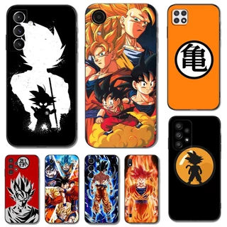Estojo Para Samsung Galaxy A05 A05S M14 A15 A25 Capa De Silicone Macia Telefone Dragon Ball Preto tpu