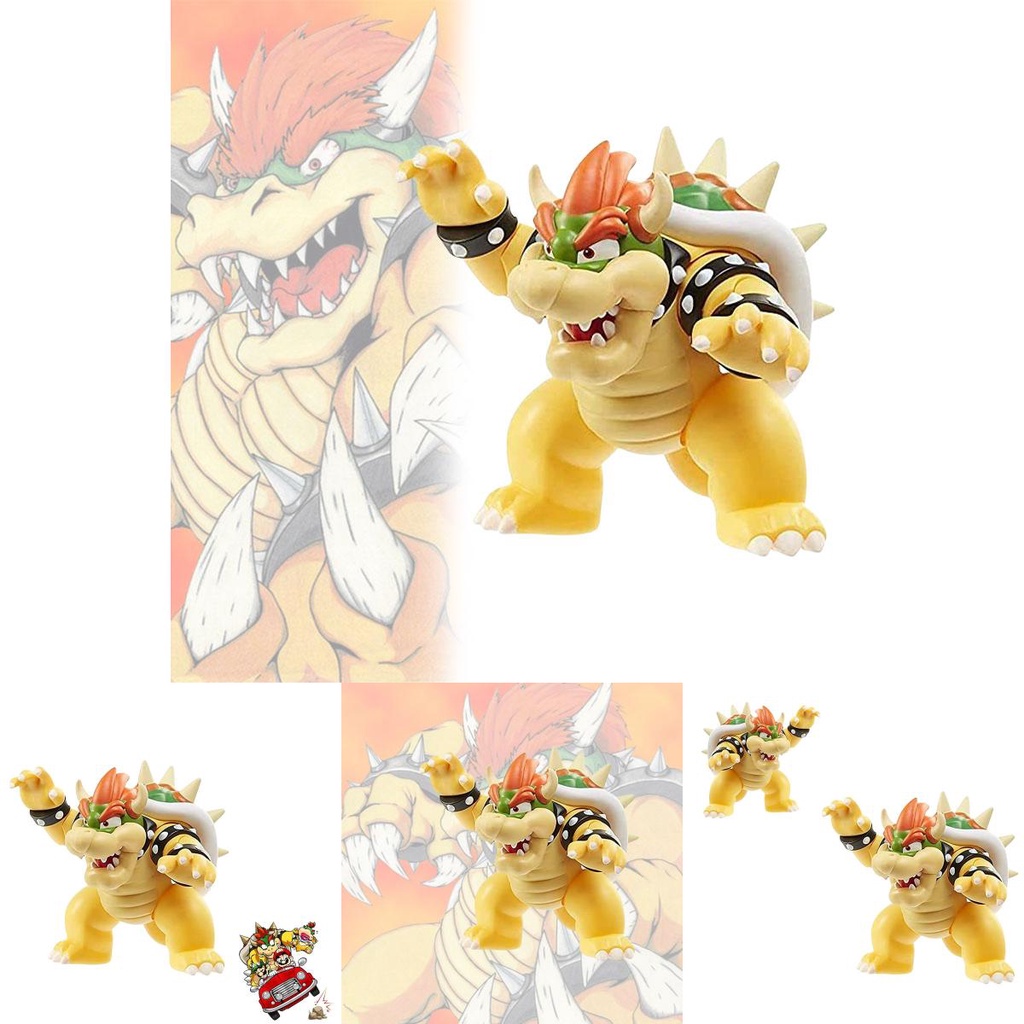 CLOOCL-Bowser dos desenhos animados dos homens 3D impresso