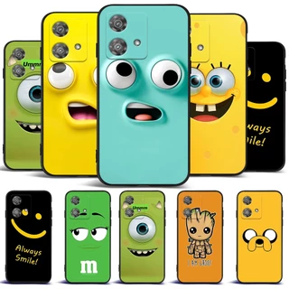 Capa De Silicone Macia Para Telefone Motorola MOTO Edge 40 Neo 5G Tpu Preto