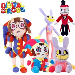 Jogo Do Anime O Incrível Brinquedo De Pelúcia De Pomni And Jax the amazing digital circus Palhaço De Circo Digital Boneca Fofa Recheada