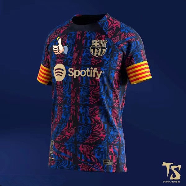 Barcelona 2023/2024 Nova Edição Especial Camiseta De Futebol Masculino