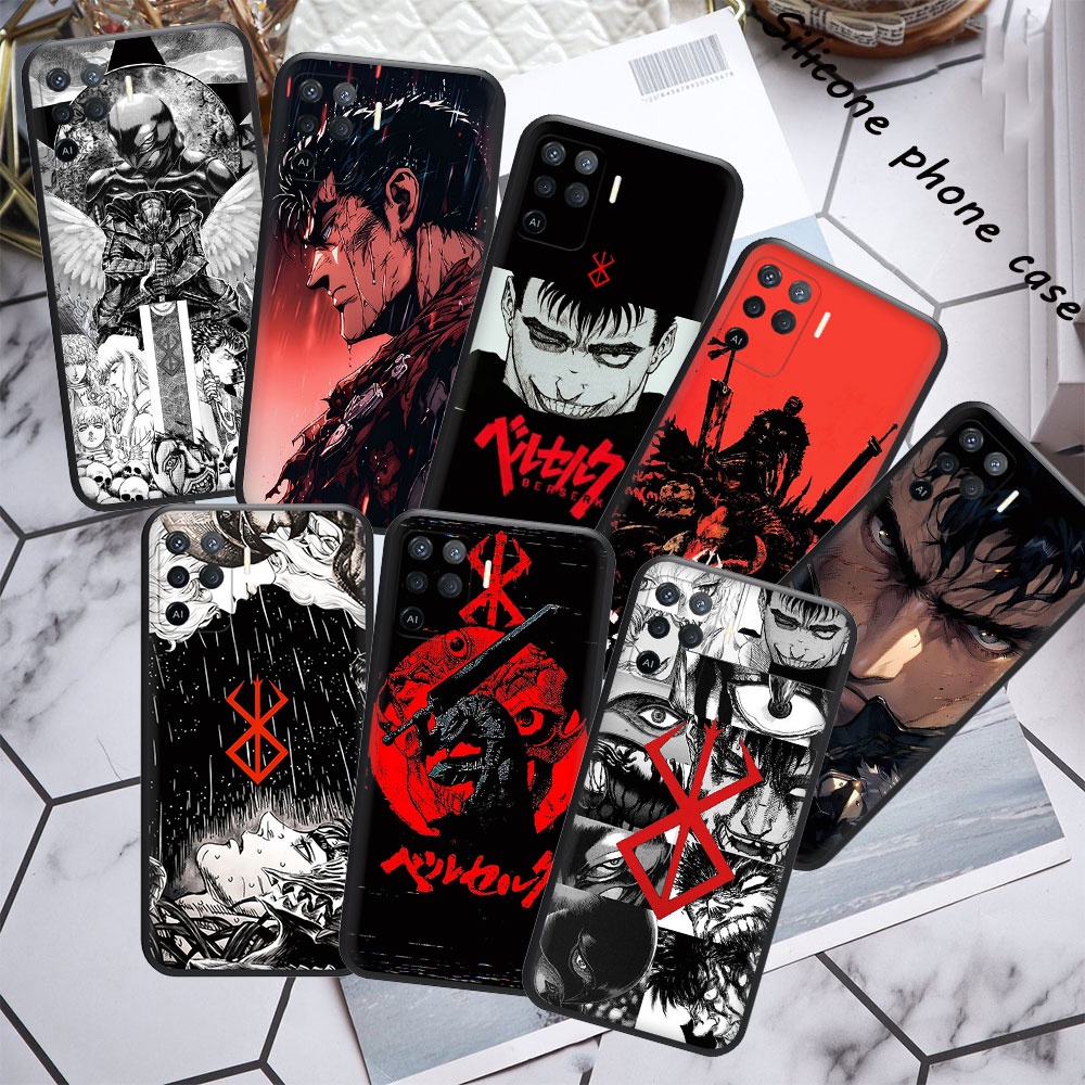 Samsung Galaxy A10 A10S A10S A20S A30 A20S A21 M10S Caixa De Telefone Macia Berserk Guts N53