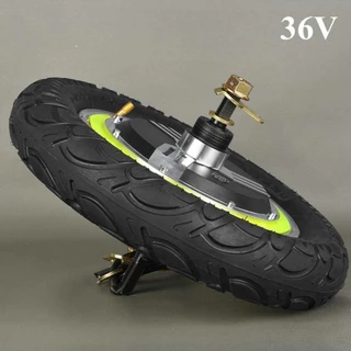 Bicicleta Elétrica 12 Polegada 24V 36V 48V 350W Motor De Cubo Sem Escova E Roda Scooter-Melhor Alegre