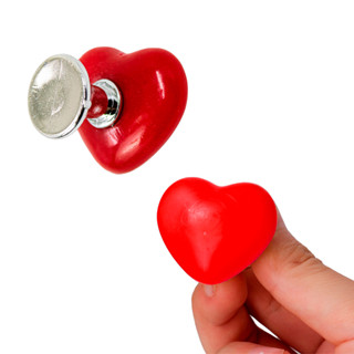 Botão De Pressão Descarga Empurrar Formato Coração
