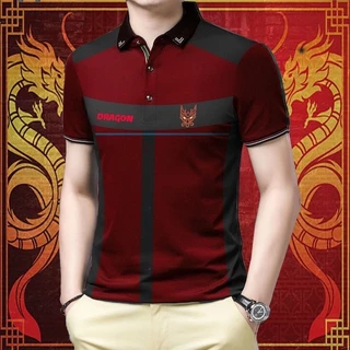 2024 Novo Topo De Camisa Polo Masculina , Estilo Moda , Elegante E Maduro