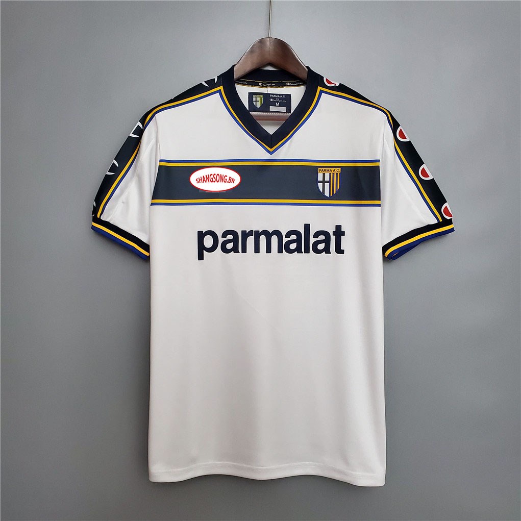 02/03 Parma Away T-shirt de futebol Reror