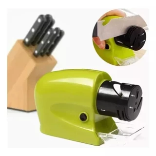 Afiador Eletrico para Facas e Tesouras de Cozinha em Oferta na Shopee