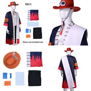 Ace hat anime cosplay luffy boné chapéus de brinquedo dos desenhos animados  luffy chapéus cowboy chapéu boneca vermelho cor laranja para escolher