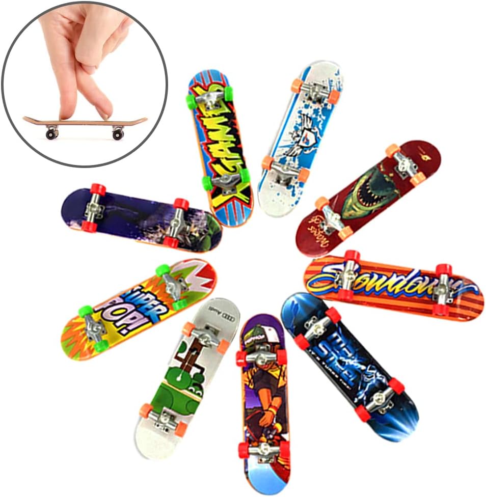 Skate de Dedo Brinquedo Infantil Fingerboard 2 Unidades