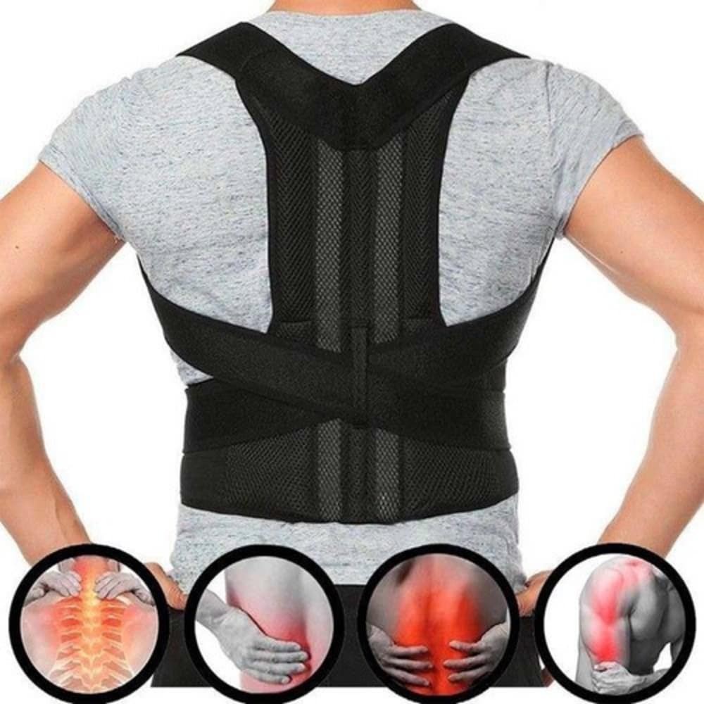 Cinta Para Coluna Corrigir Postura Protetor Lombar Corretor Postural ...