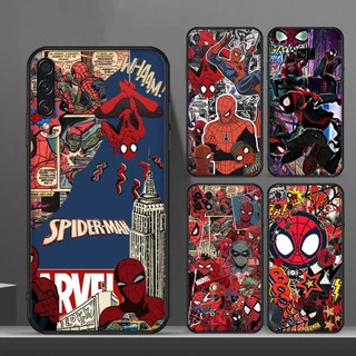 Samsung S6 Edge S7 S8 Plus S9 Caixa De Silicone Para Telefone Com Aranha Homem