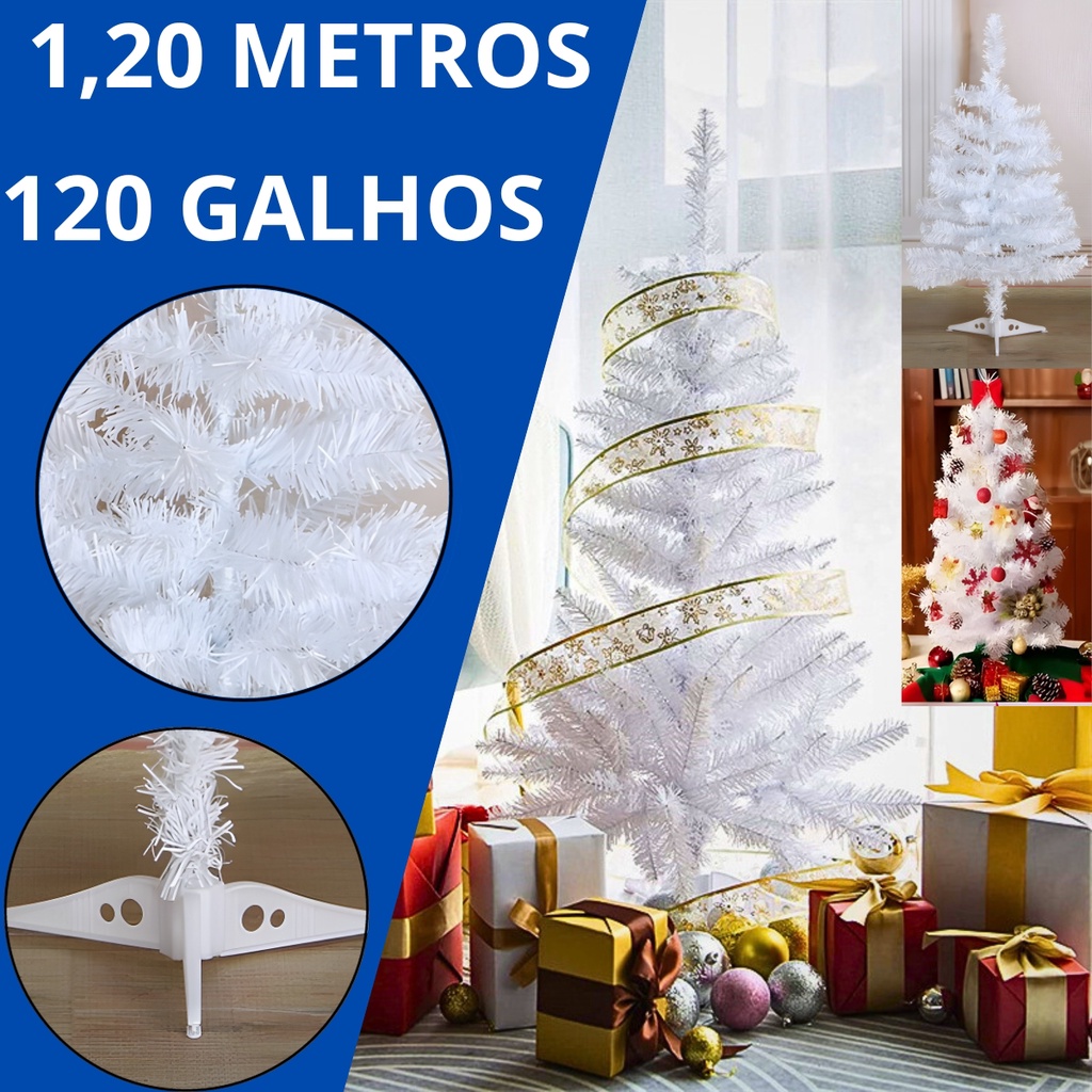 Árvore De Natal Grande Pinheiro 180 Cm 750 Galhos Verde em Promoção na  Americanas