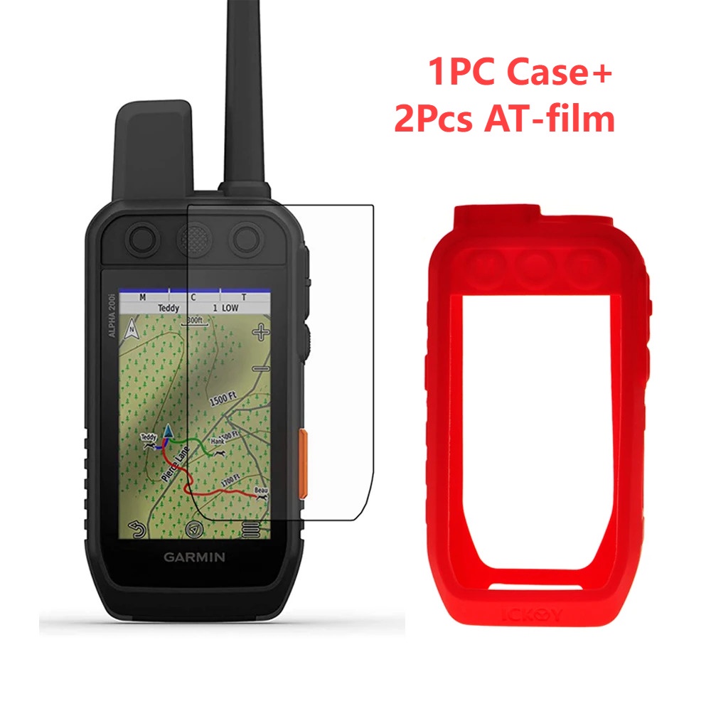 Pack De 6 Protectores De Pantalla Para Garmin Alpha 100 - Antiarañazos, Antihuellas, HD Claro