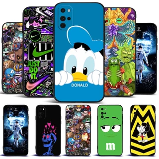 Para Moto Motorola G22 Capa Traseira Em Silicone Macio 4G Telefone MotoG22 Protetora Carro Preto Tpu donald funy