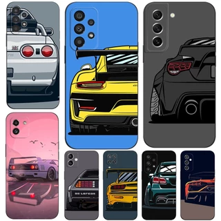 Estojo Para Samsung Galaxy S20 FE S20 plus + Ultra 5G Phone Back Cover Silicone Macio Carro De Corrida De Asa Traseira De