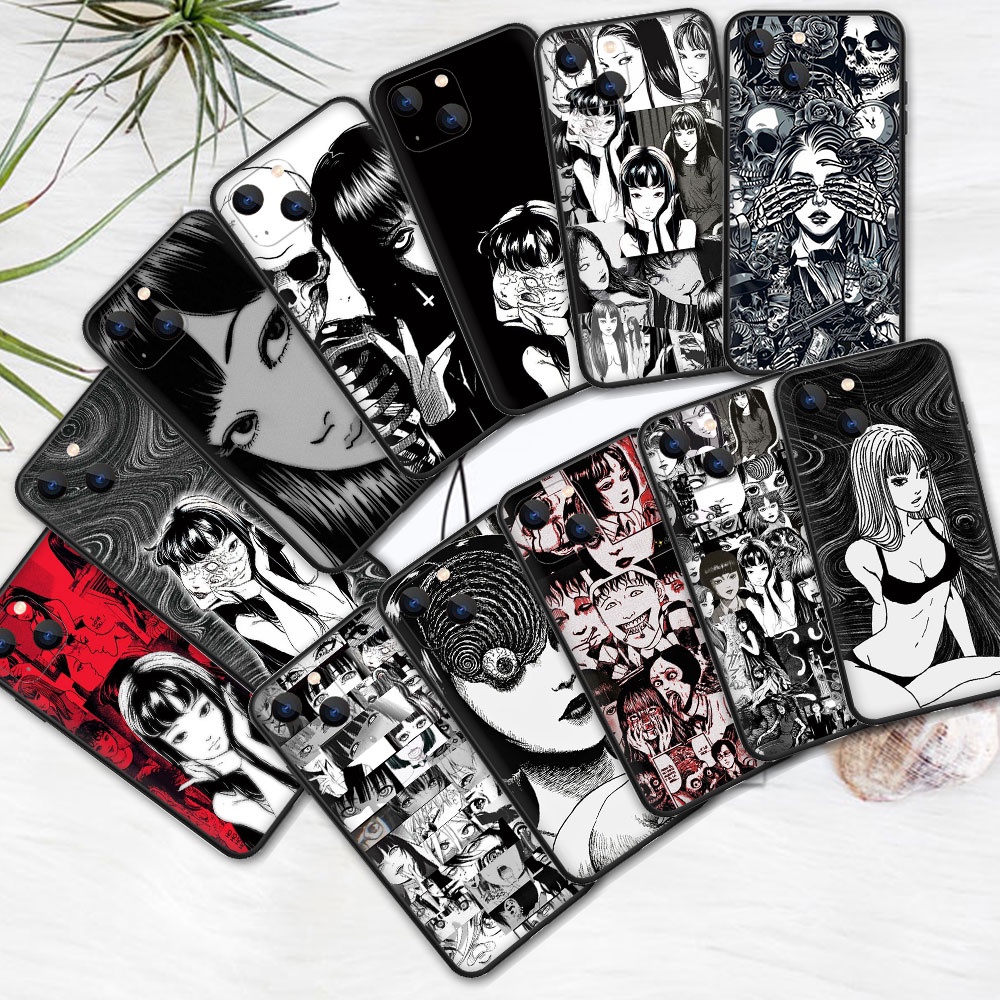 Estojo De Silicone Macio Samsung A15 A24 A05 A05S 3Z76 Tomie junji ito