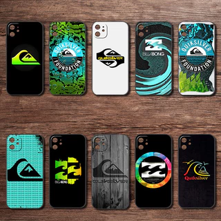 Estojo Protetor anti-Queda Para iPhone 11 12 12Mini quiksilver logo Soft TPU Telefone