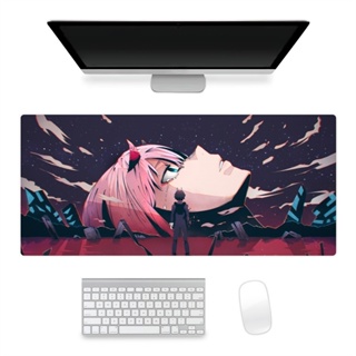 Mouse Pad Grande Game One Piece 80cm X 40cm Cor Azul-claro Desenho