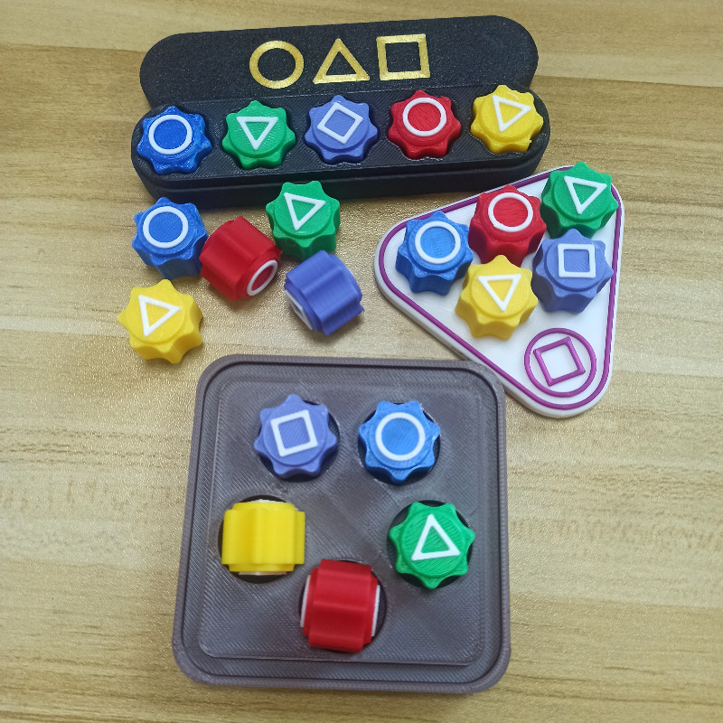 Gioco Tradizionale Coreano Gonggi - Set Di Pietre Gonggi (Jack Stones) - Gioco Di Abilità Per Tutte Le Età - 3