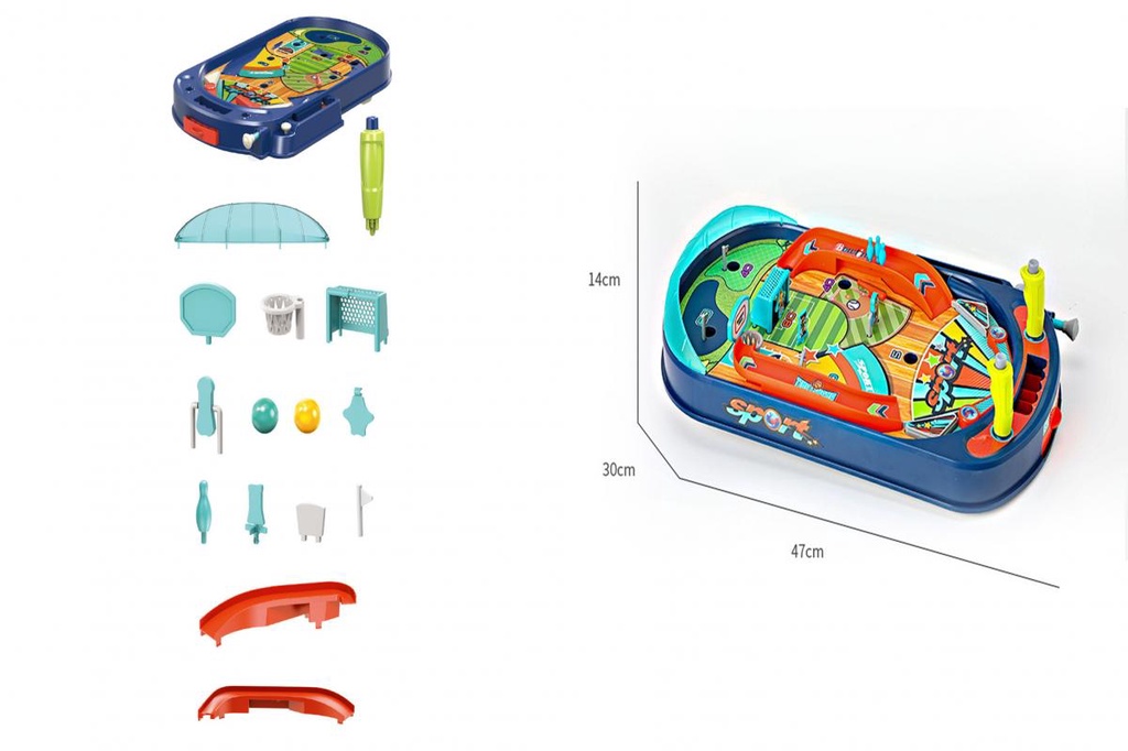 Brain Teaser Toy Desktop Pinball Game Interactive Children's Fun Family ...