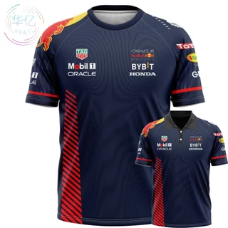 Camiseta Esportiva Fórmula 1 Red Bull Dry Fit Treino Proteção UV