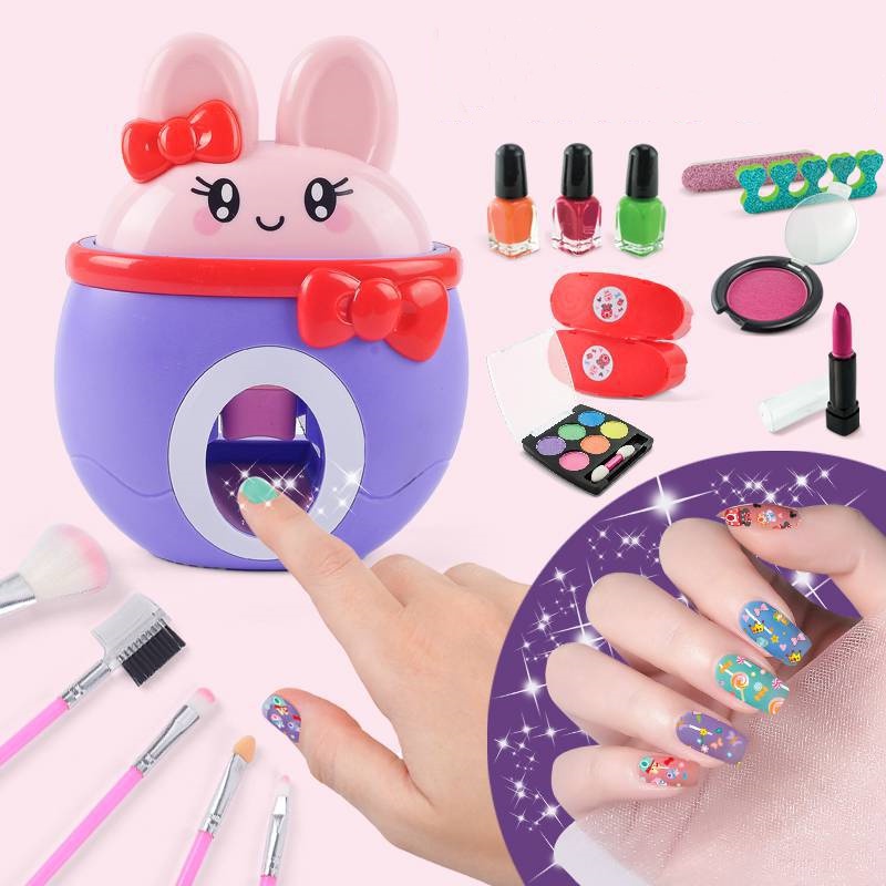 RD-Kit De Unhas Para Meninas De 7-12 Anos Esmalte Crianças Adolescentes ...