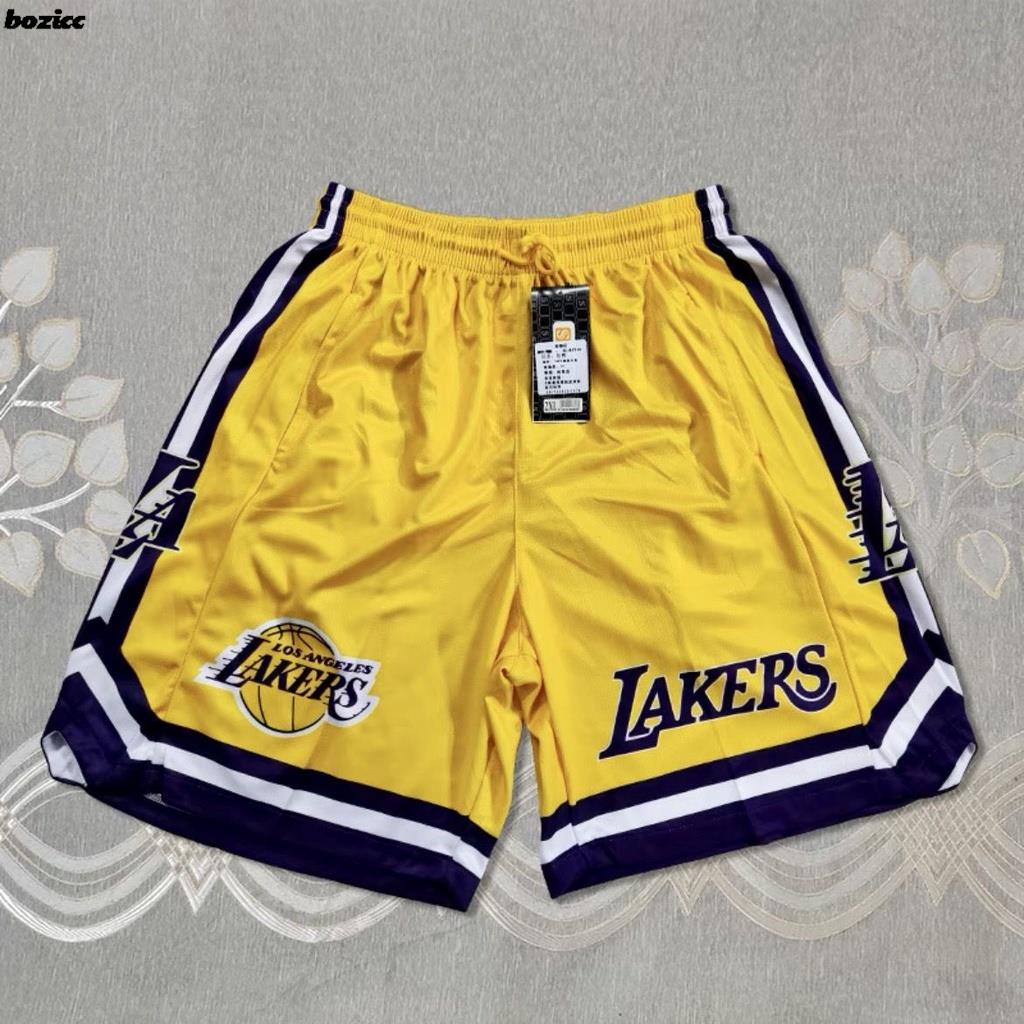 bozic 2024 Novos Calções De Rua Americanos De Alta Qualidade Casual Loose Quick Dry Basketball NBA Lakers