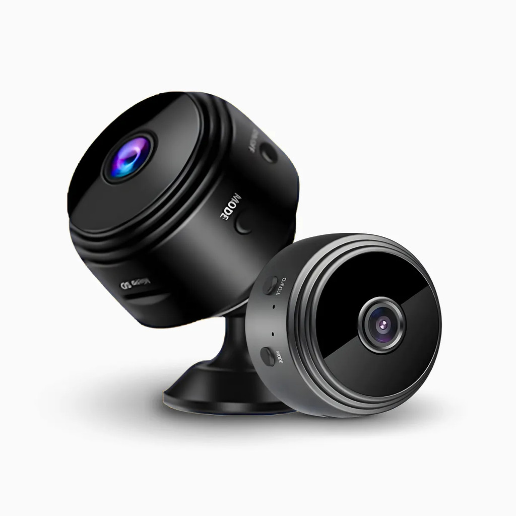 Mini Câmera Espiã A9 Wi-Fi com Sensor de Movimento e Visão Noturna - em ...